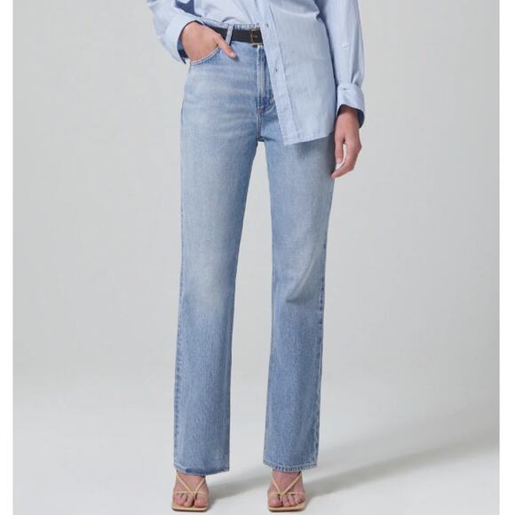 Citizens of Humanity Zurie Straight Leg Jeans Carousel NWT - Picture 1 of 12